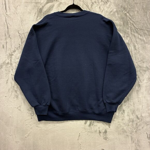 Men's XXL Russell Athletic High Cotton Crewneck Sweatshirt Blue Ft Knox Graphic - Picture 5 of 5